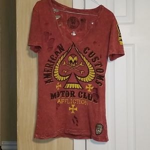 Womens Affliction T-shirt